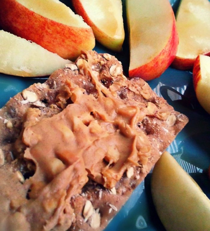 Apples & PB for A Study Snack!