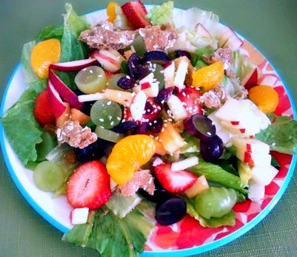 Sesame Fruit Side Salad