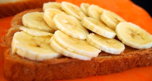 Peanut Butter & Banana Sandwich