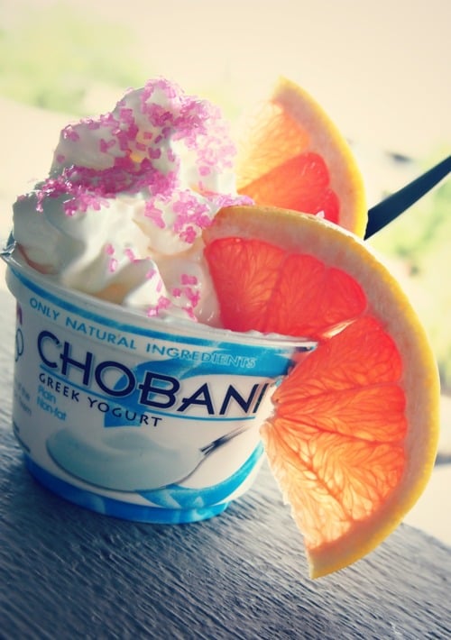 Chobani Citrus Splash!