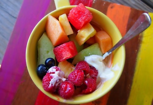 Greek Yogurt n Fresh Fruit!