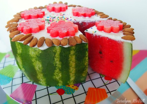 Watermelon Celebration Cake!