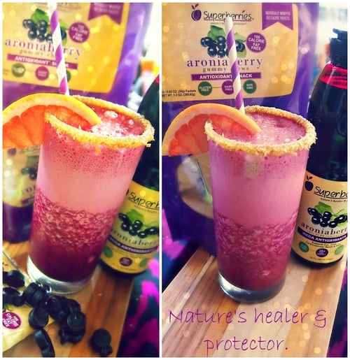 Aroniaberry Super Smoothie : Superberries, Nature’s Healer & Protector.