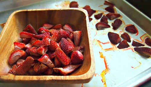 Baked Gummy Strawberry Slices.