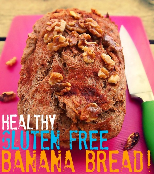 Healthy Gluten Free Banana Bread!