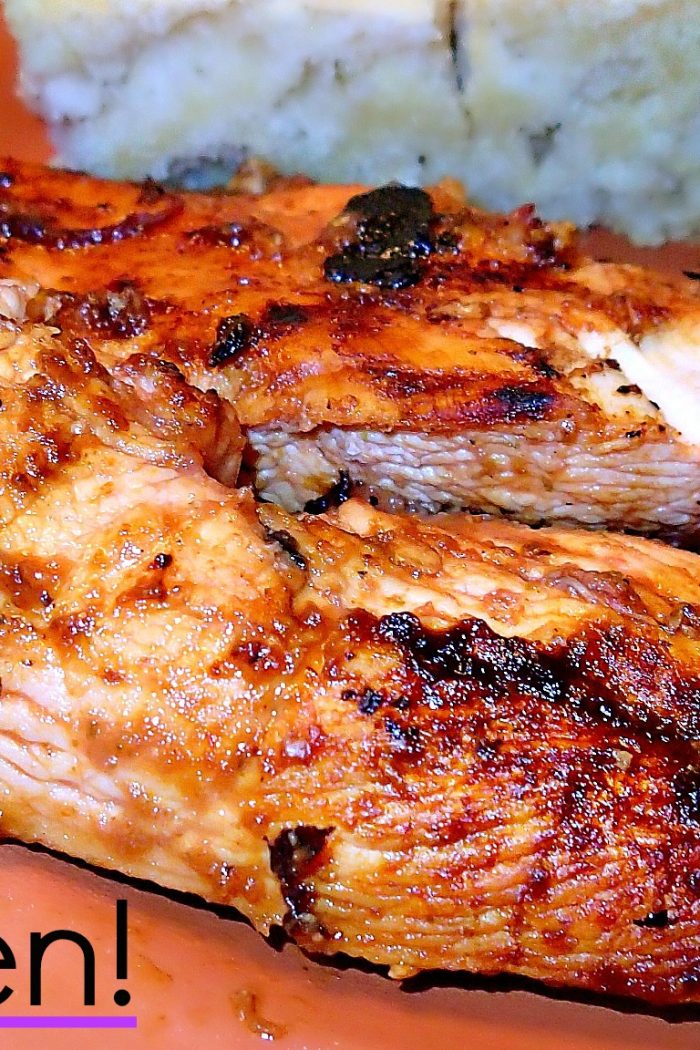 Easiest Grilled Barbecue Chicken!
