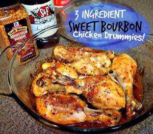 3 Ingredient Sweet Bourbon Chicken Drummies - Simply Taralynn | Food ...