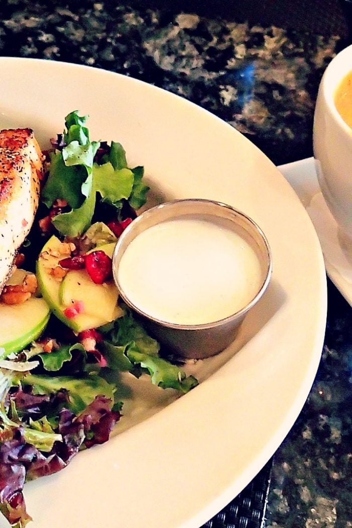 Dinner Date: Terrace Cafe’s Roasted Salmon Salad