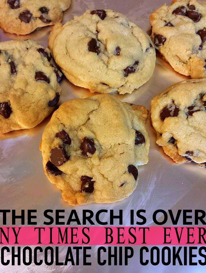 NYT Best Chocolate Chip Cookie Recipe!