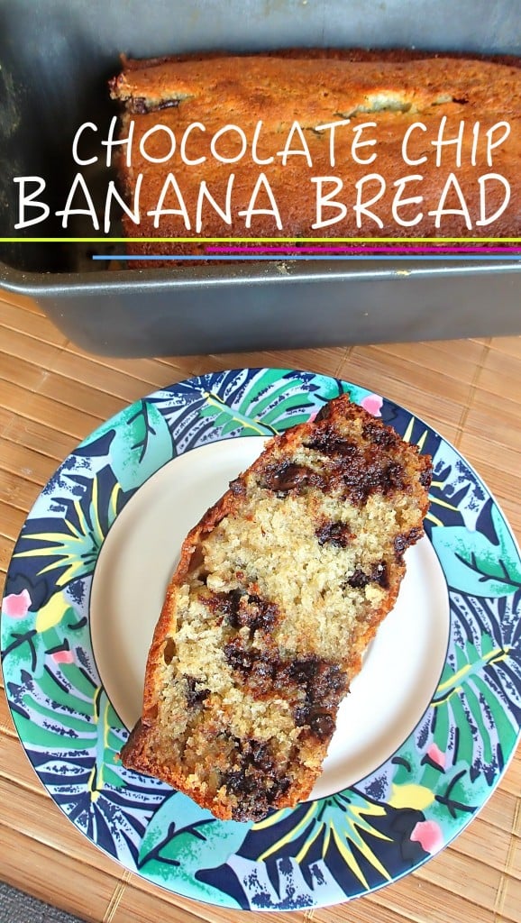 The Best Chocolate Chip Banana Bread