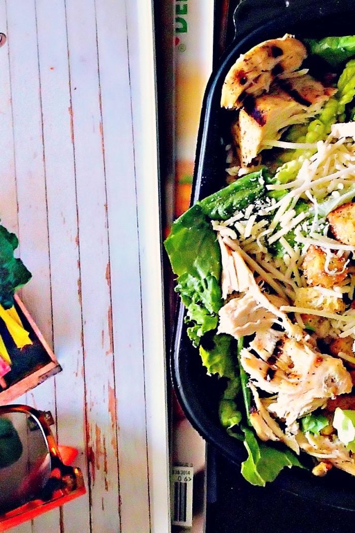 Lunch: Grilled Chicken Caesar Salad
