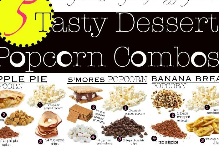 5 Tasty Dessert Popcorn Combos: Lighten Up Your Life!