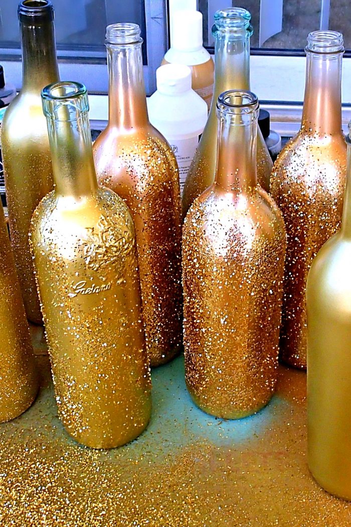 DIY Upcycling Wine Bottles for Decor