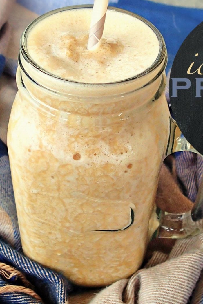 Healthy Iced Coffee Protein Shake!