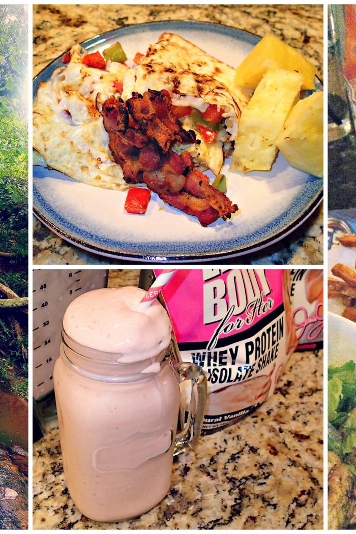 Friday Fun: Breakfast, Running Trails, Protein Shake, Golf & Dinner!
