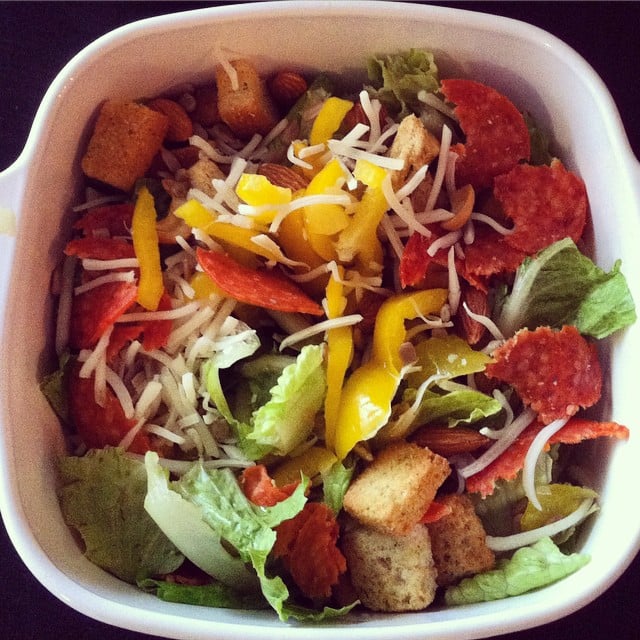 Already Craving Pizza: Salad Substitution!