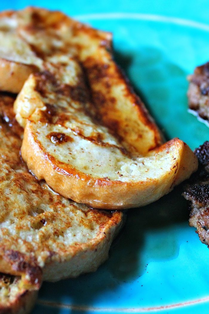Coconut Oil Egg White French Toast