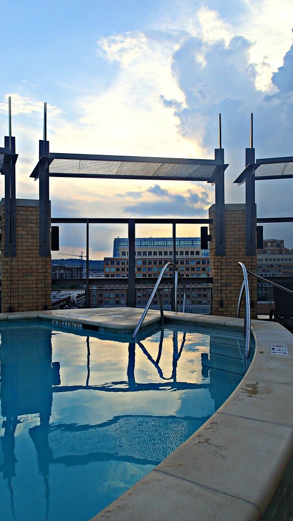 Rooftop Pool Old Town Alexandria Apartment