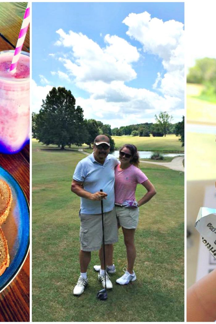Father’s Day Weekend: Golfing & Healthy Snacks!