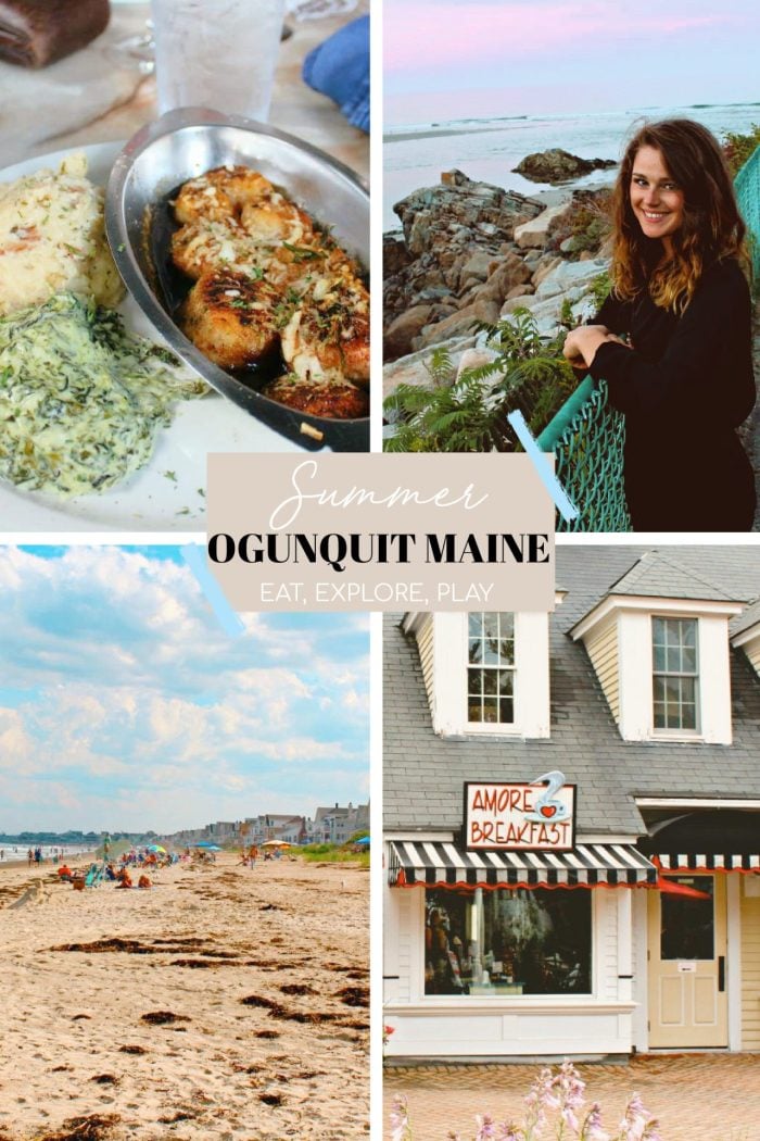 Ogunquit Maine: Cafe Amore, Frills, & Views!