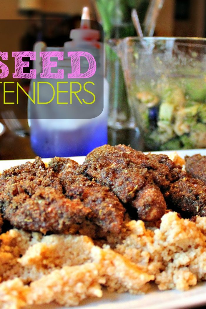 Baked Flaxseed Chicken Fingers
