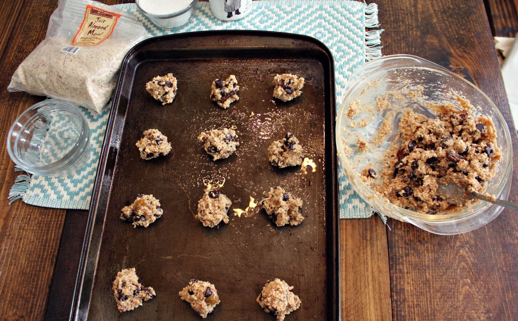 healthy almond flour oatmeal cookies