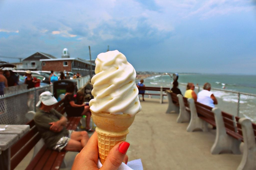 Wells Beach Maine Forbes Soft Served Ice Cream