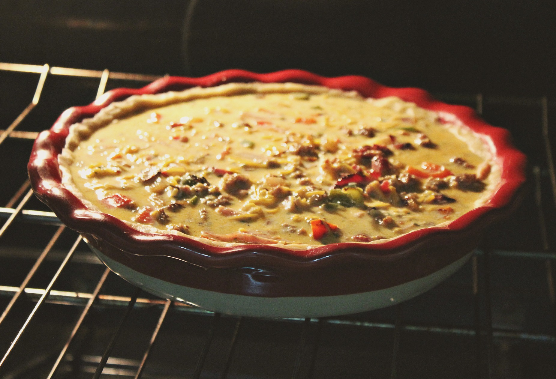 Supreme Quiche: You'll Make More Than Once.