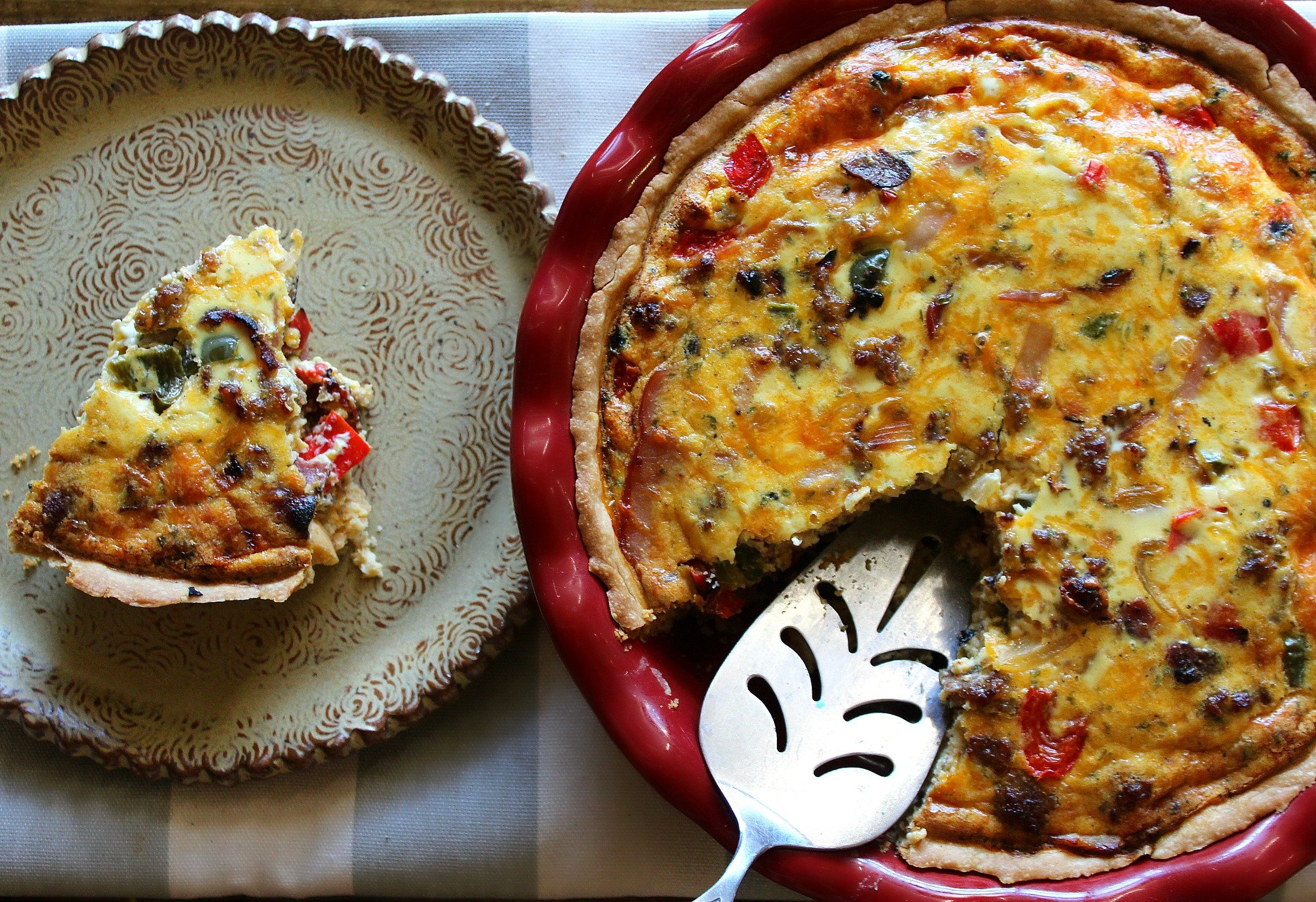 Supreme Quiche: You'll Make More Than Once.