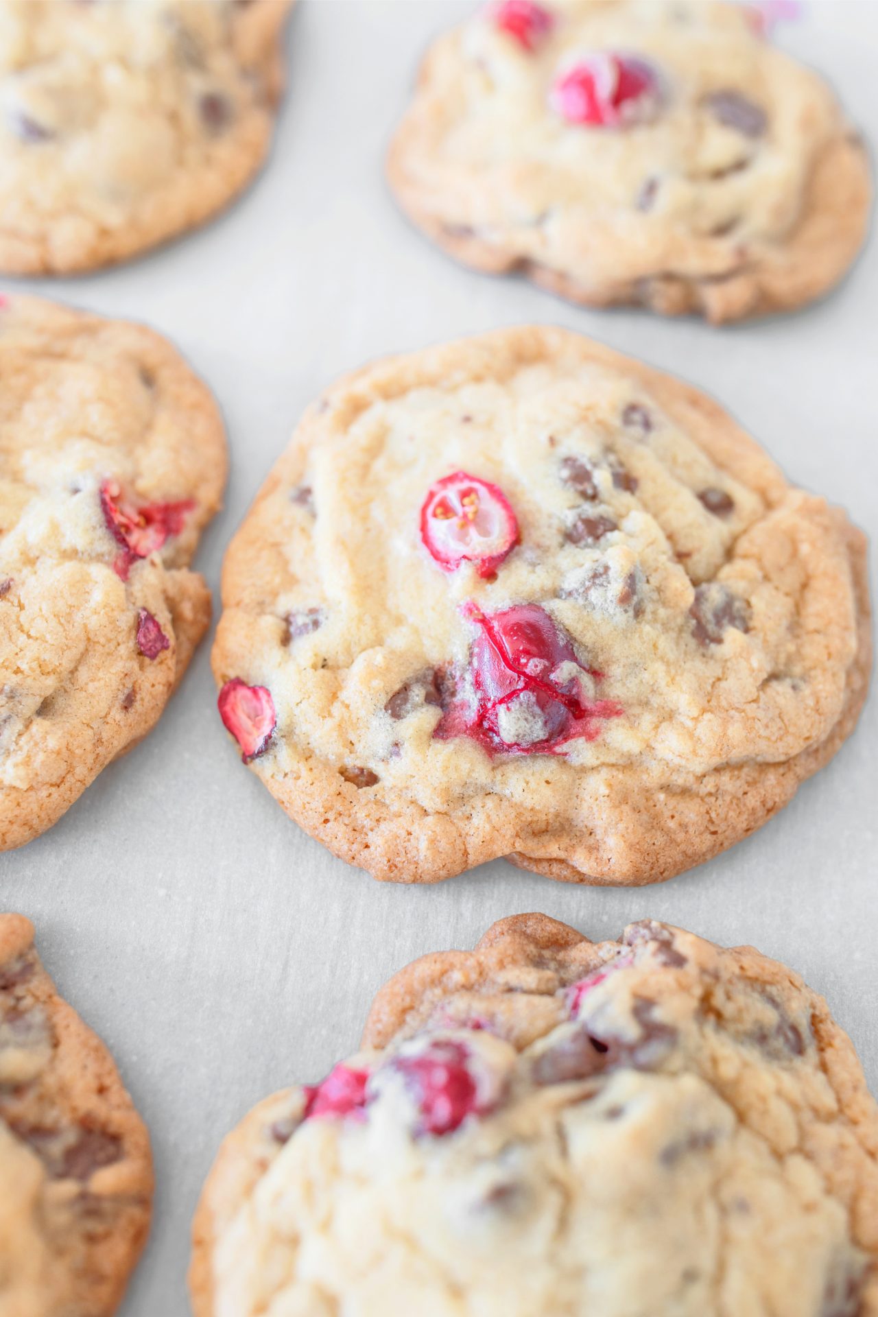 cranberry chocolate chip cookies, cookies, dessert, cranberries, berries, thanksgiving, fall, tasty , the best cookies