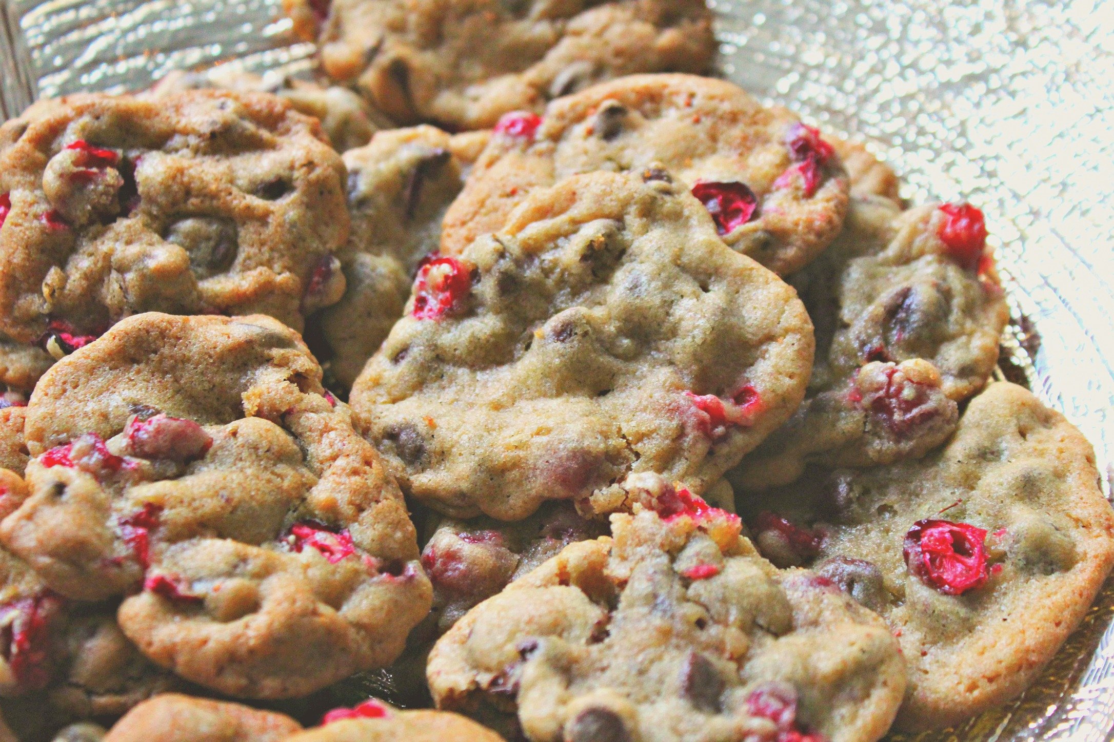 Cranberry Chocolate Chip Cookies - Simply Taralynn