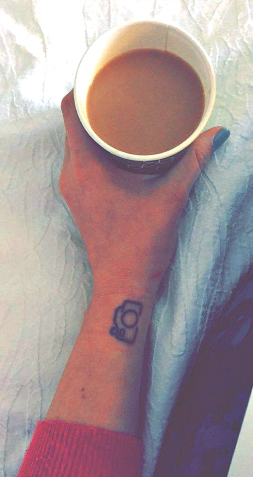 camera tattoo & coffee 