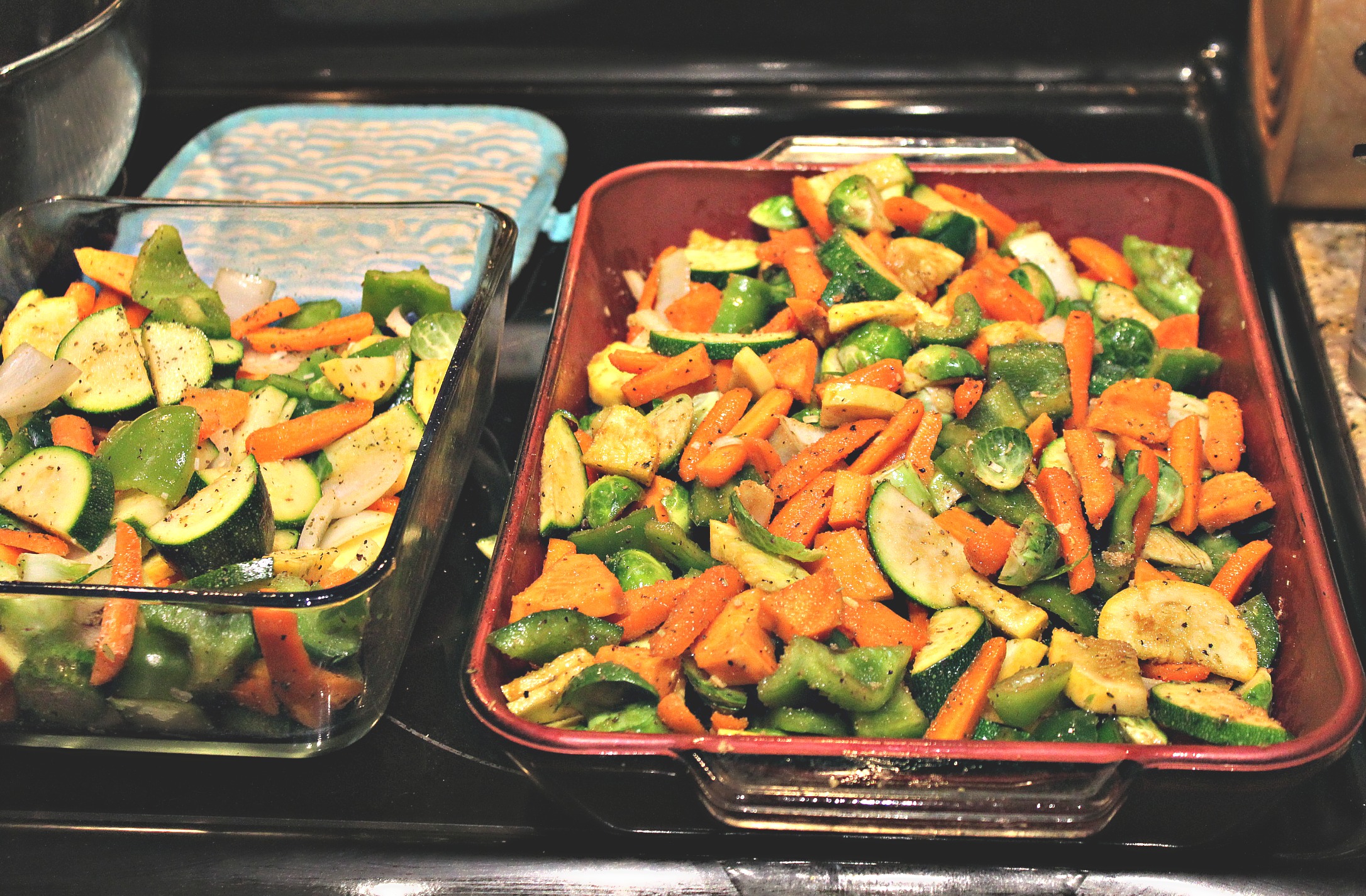 Grilled Chicken, Roasted Vegetables & Healthy Dinner