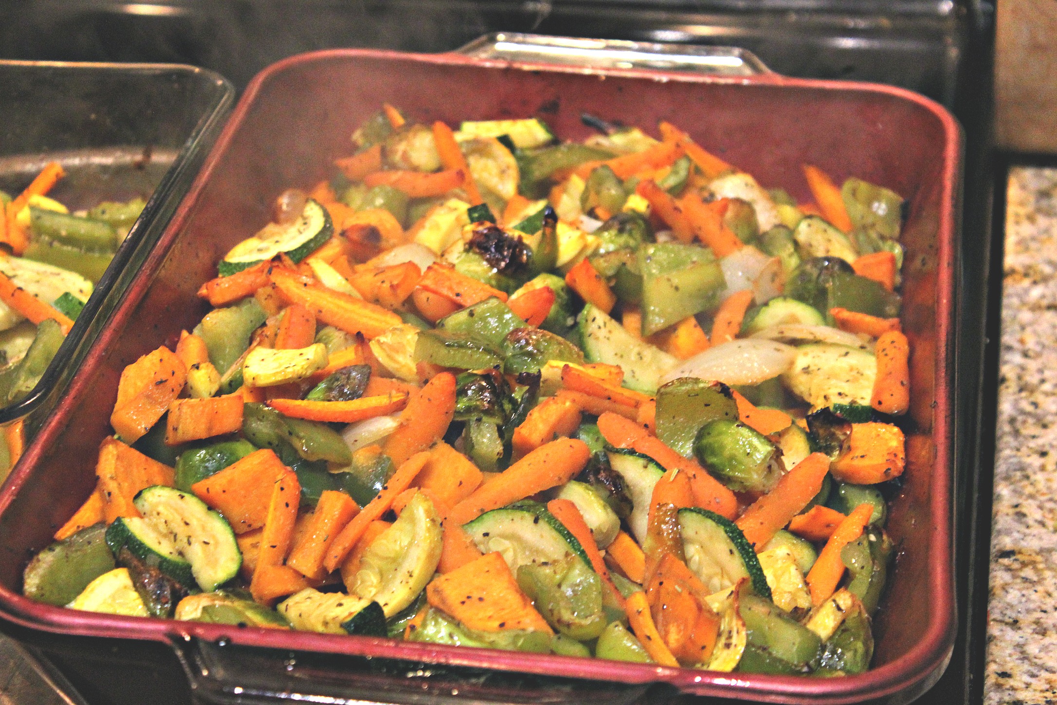 Grilled Chicken, Roasted Vegetables & Healthy Dinner