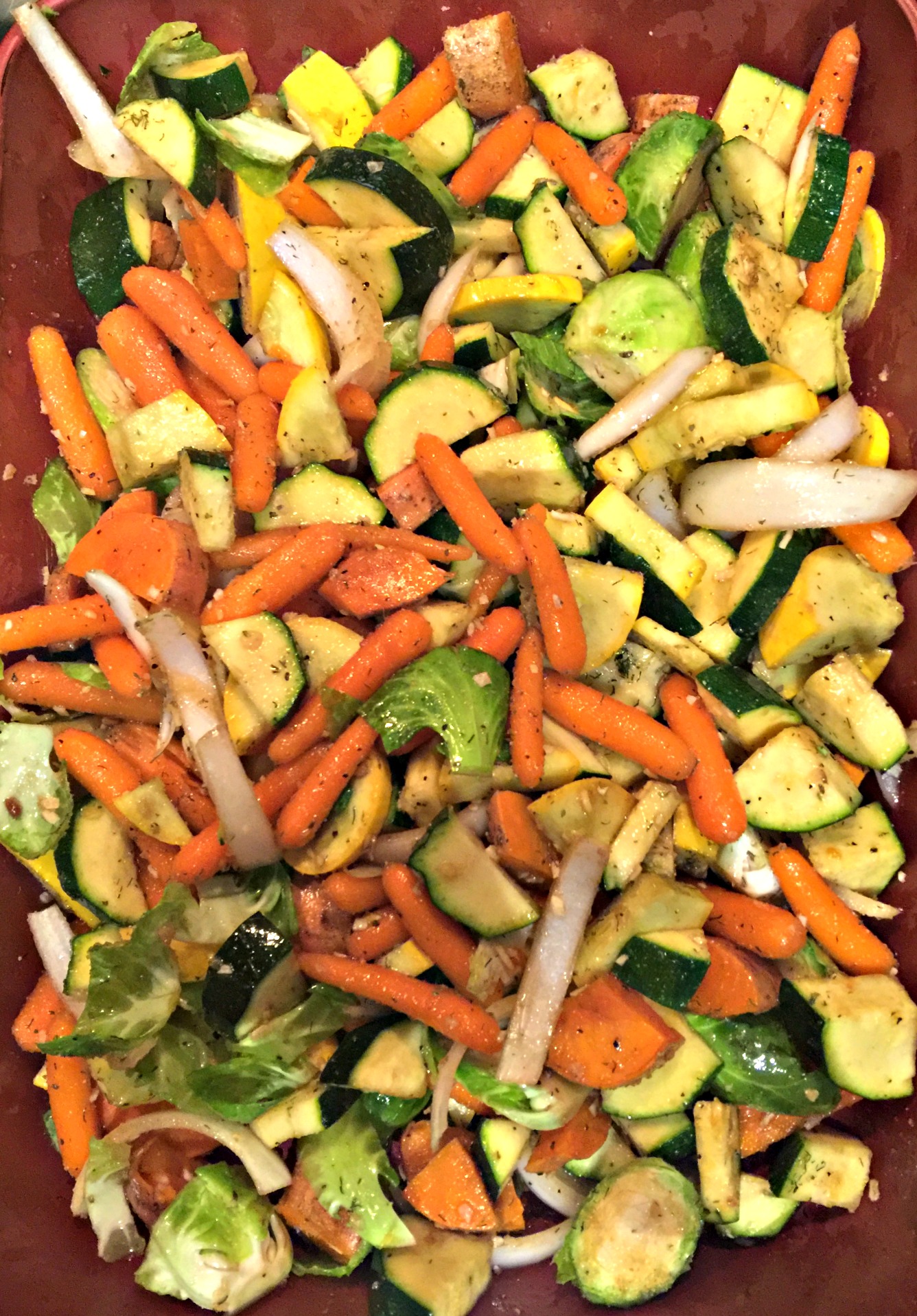 Dinner: Roasted Vegetables 