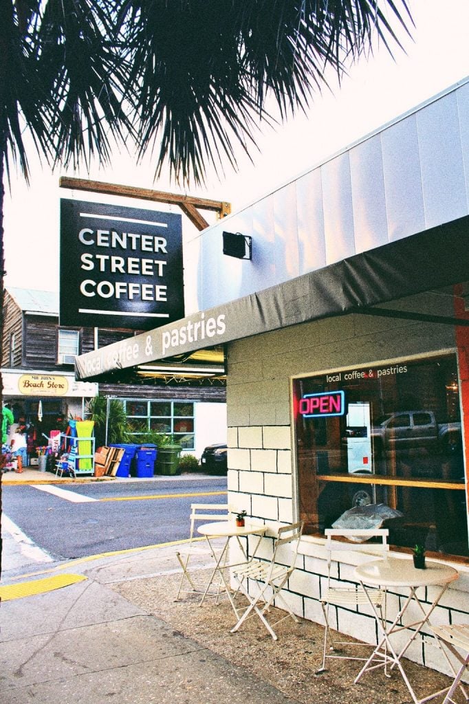 Center Street Coffee Shop: Folly Beach South Carolina