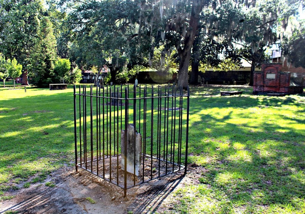 The Colonial Park Cemetery Savannah Georgia 