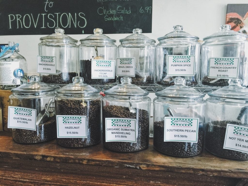 Provisions Waxhaw North Carolina Coffee