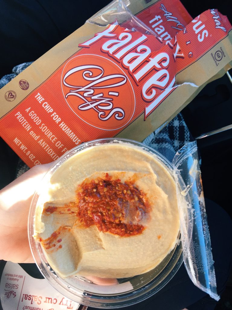 Falafel Chips & Hummus (Supremely Spicy) 