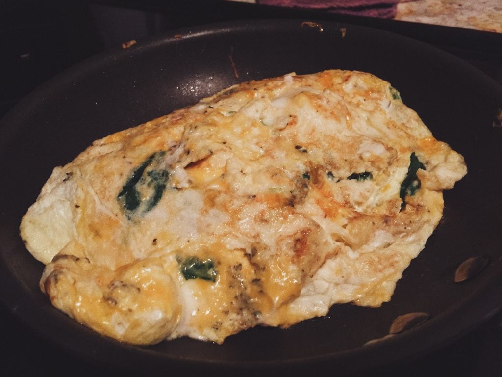 veggie and cheese omelet