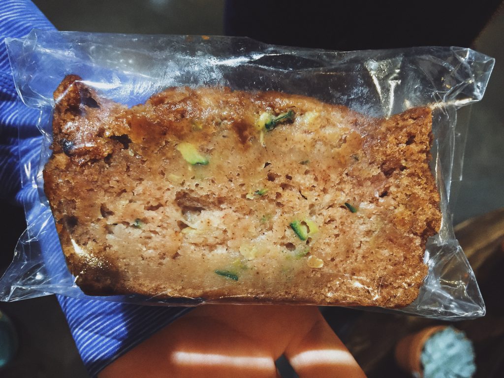 the best vegan zucchini bread i have ever had central coffee company charlotte nc