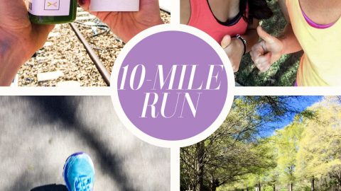 10 mile run half marathon training