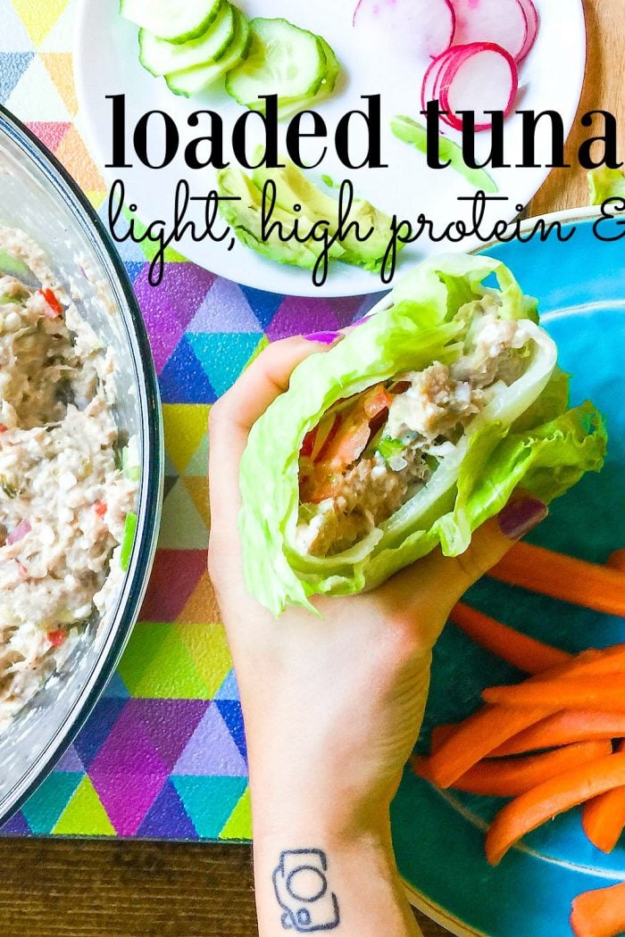 Light & Loaded Tuna Salad