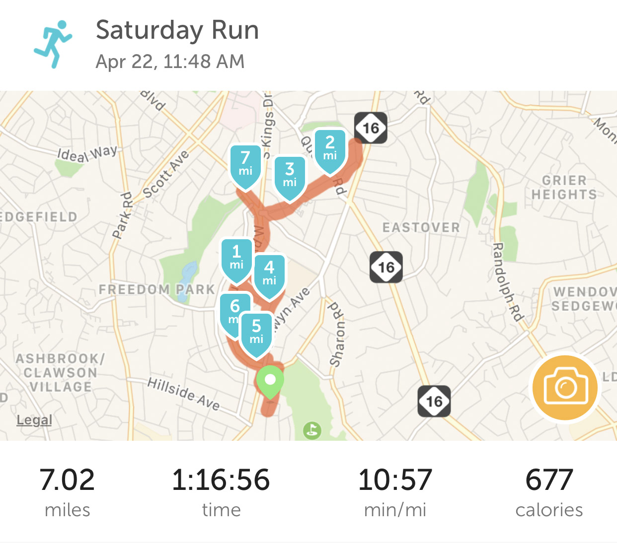 7-Mile Tapered Run Before the Half Marathon + Food I ate