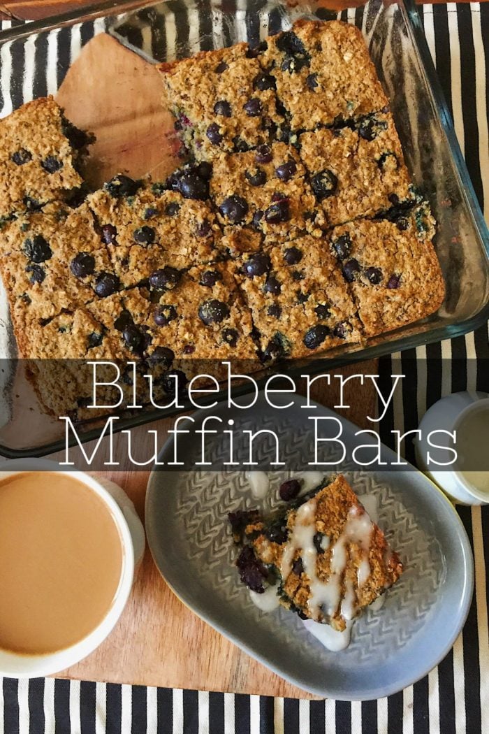 Blueberry Muffin Bars
