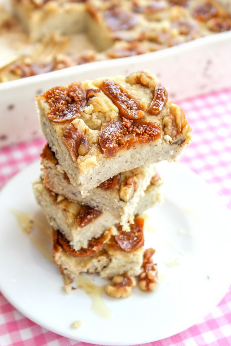 Figgy Banana Blondies Made With Almond Flour Simply Taralynn Food
