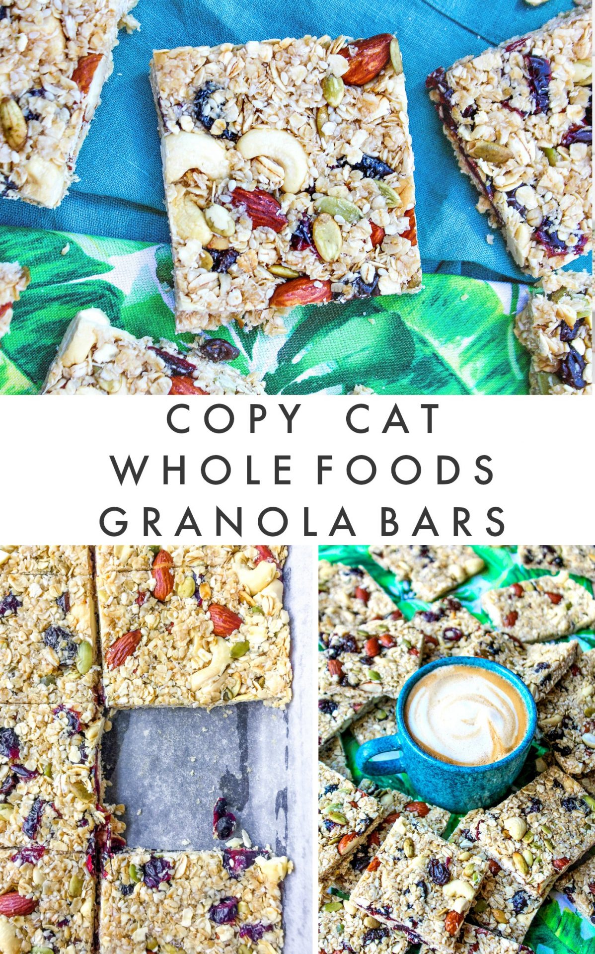 Copycat Homemade Whole Food's Granola Bar Recipe Simply Taralynn