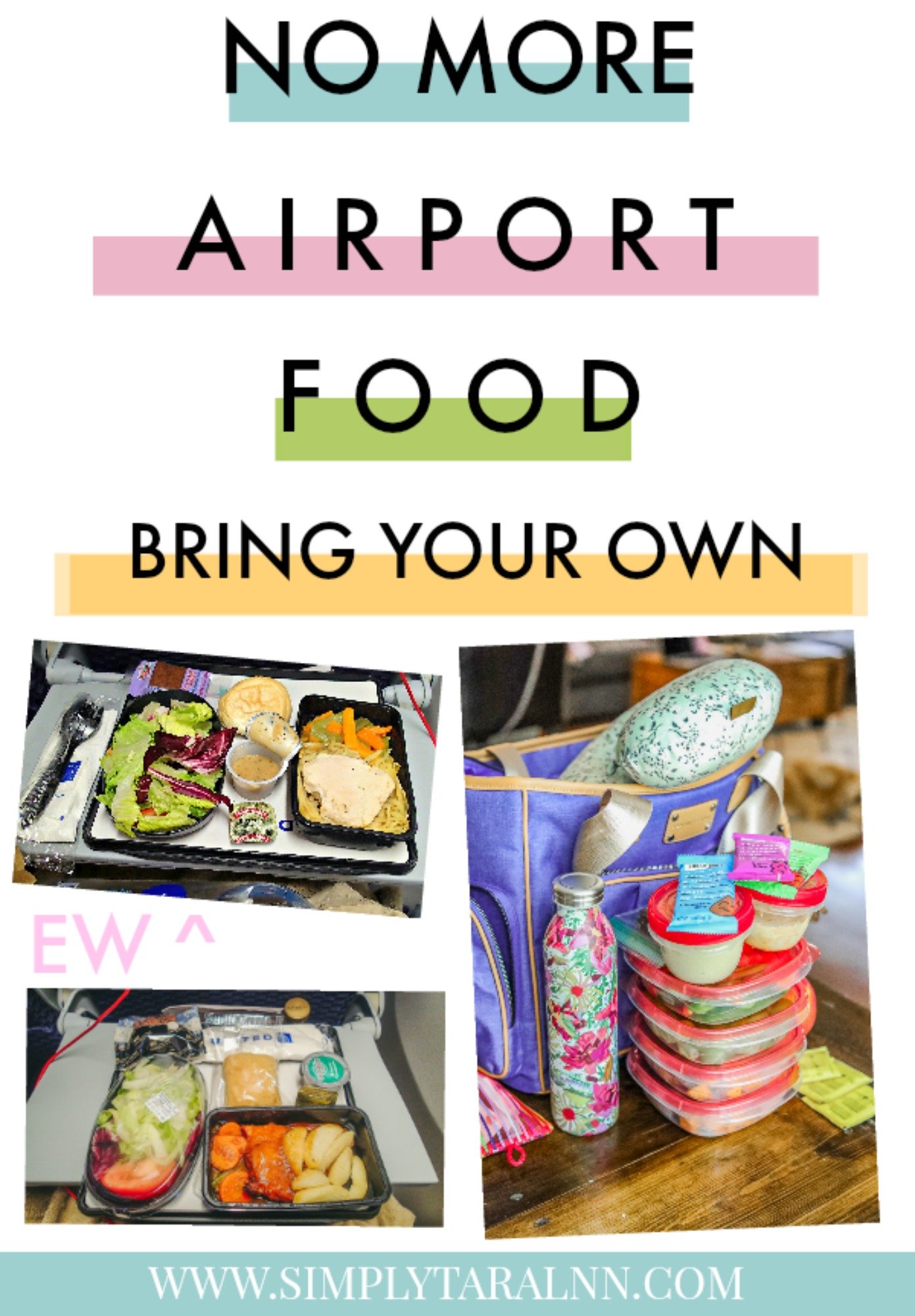 Two TSA-Approved Airport Travel Meals For Your Long Trip - Simply Taralynn