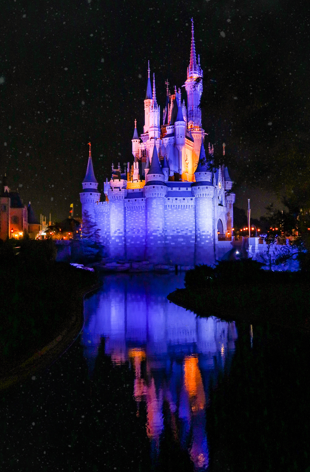 Magic Kingdom Disney World At Night Fireworks Show 