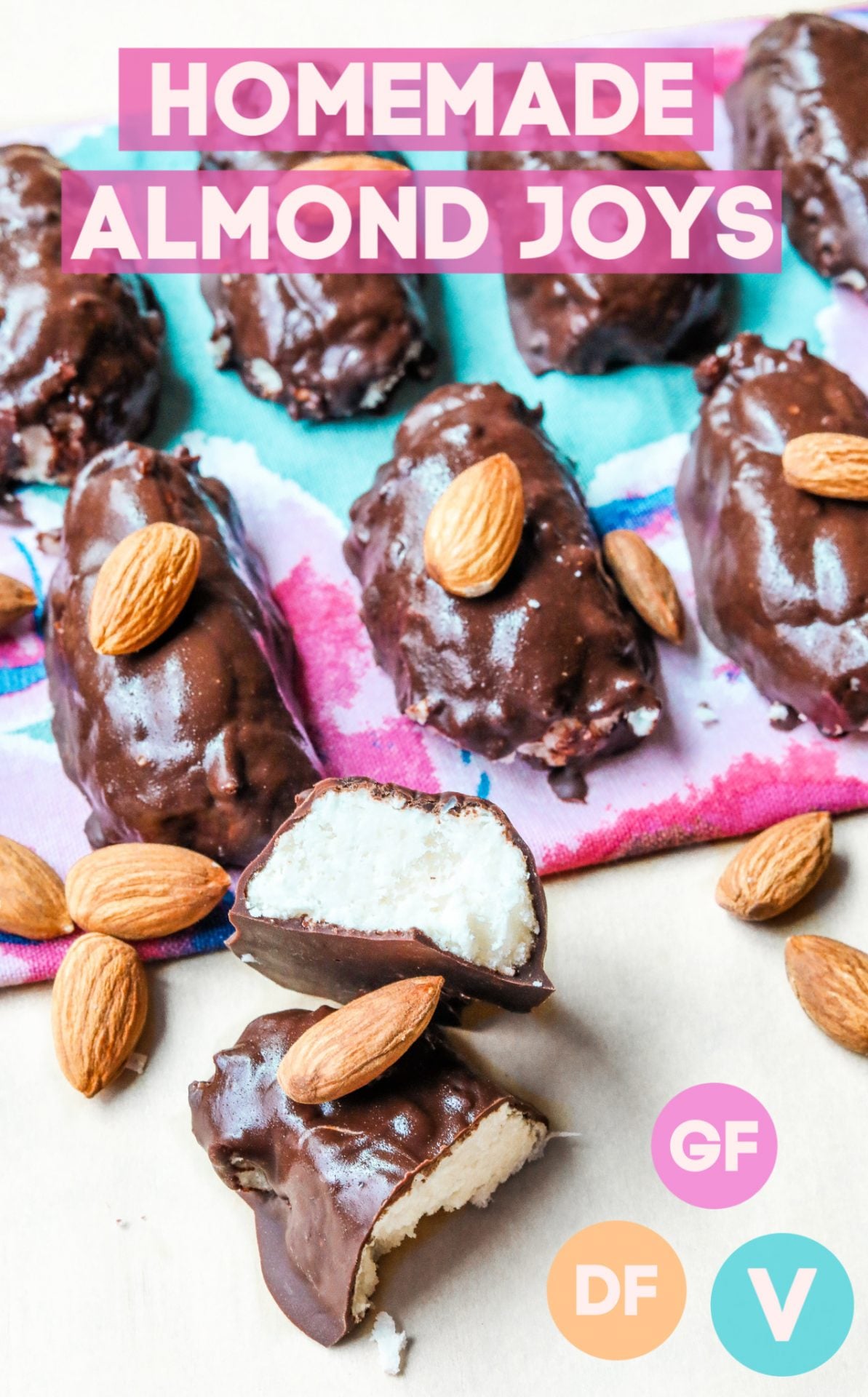 Healthier Homemade Almond Joy Candy Bars (vegan &amp; gf) - Simply Taralynn ...